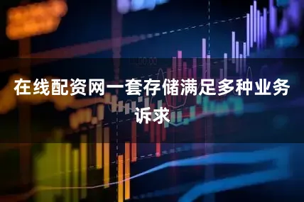 在线配资网一套存储满足多种业务诉求