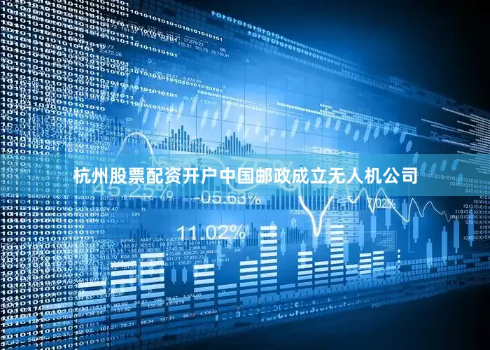 杭州股票配资开户中国邮政成立无人机公司